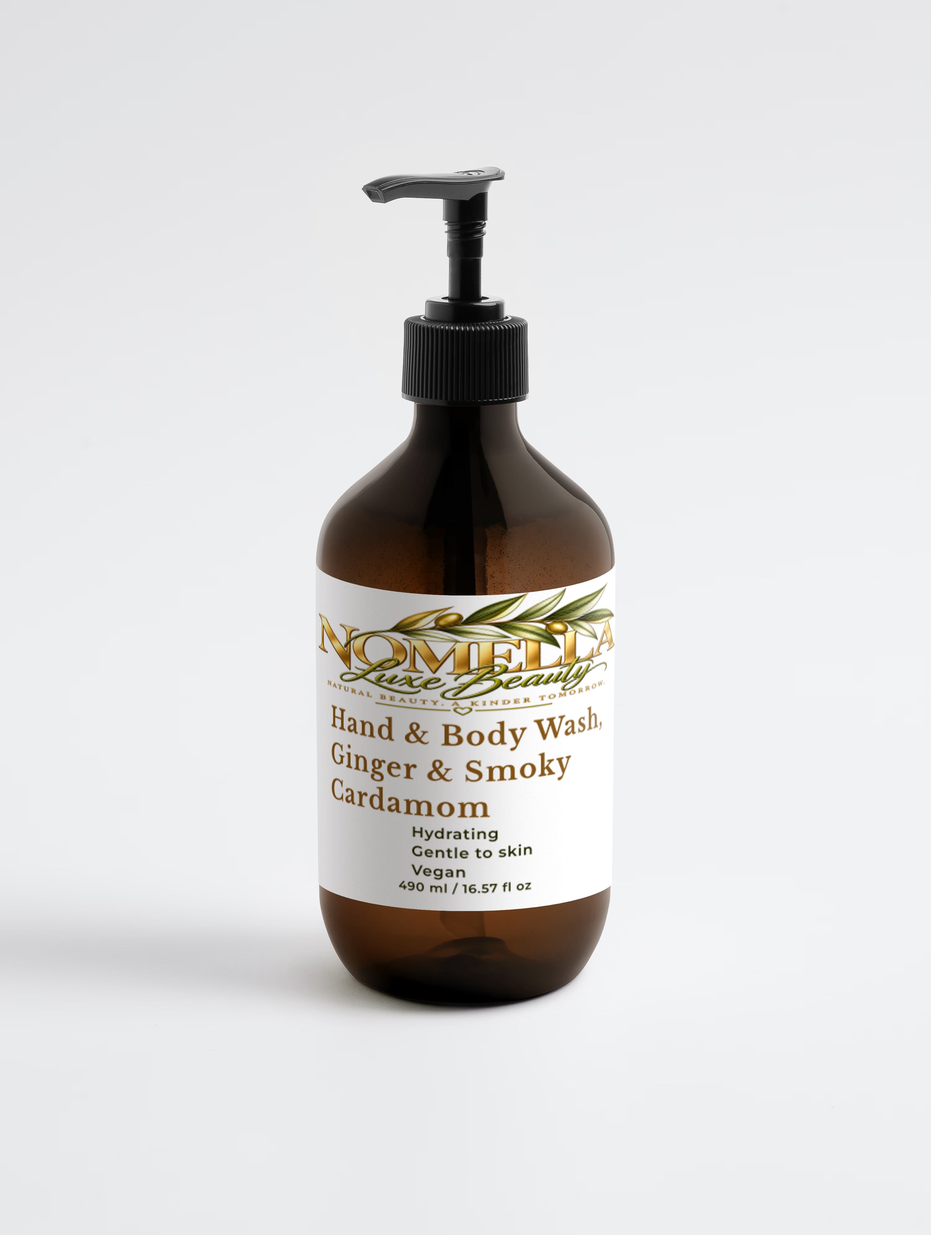 Hand & Body Wash, Ginger & Smoky Cardamom
