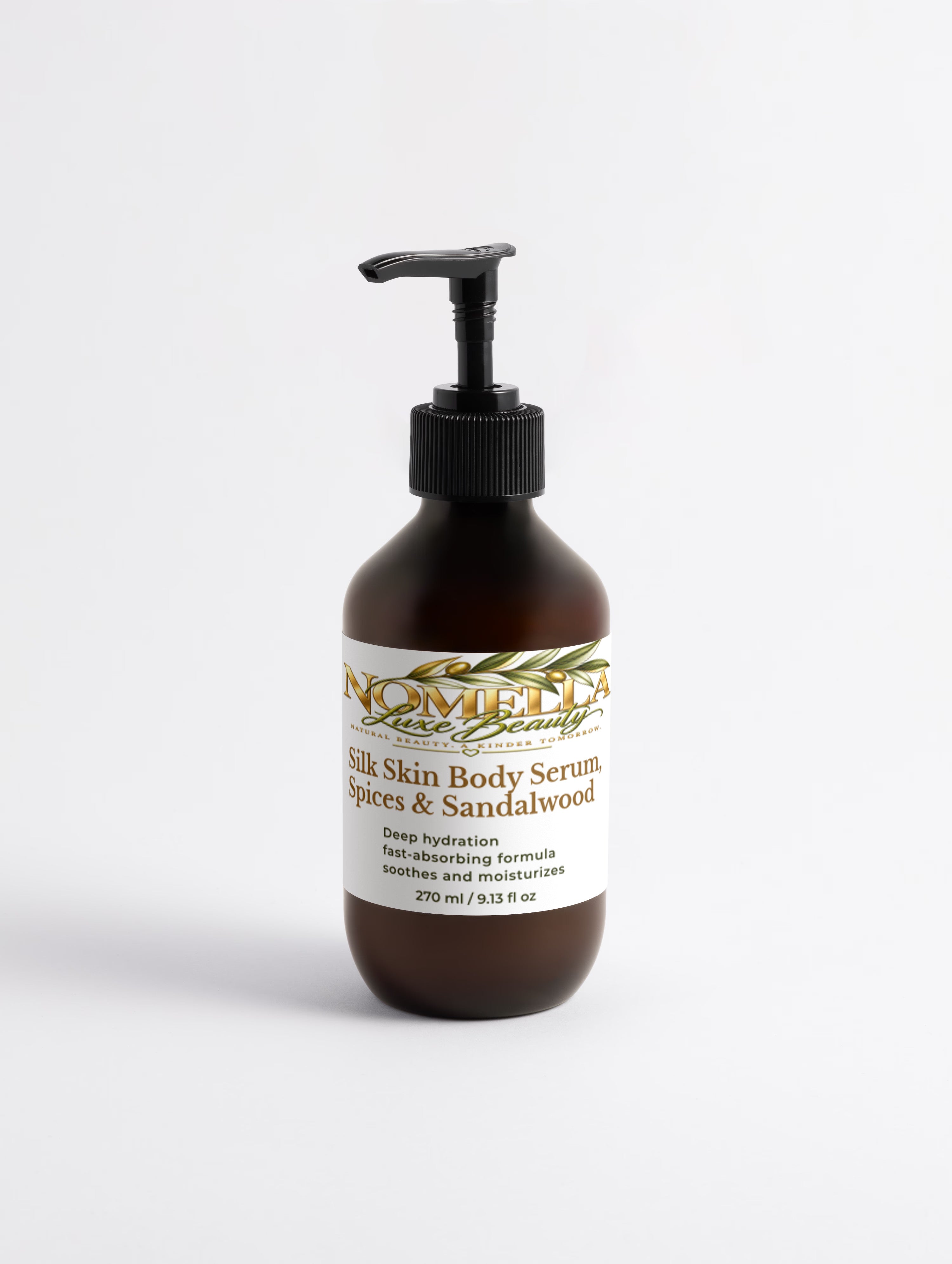 Silk Skin Body Serum, Spices & Sandalwood