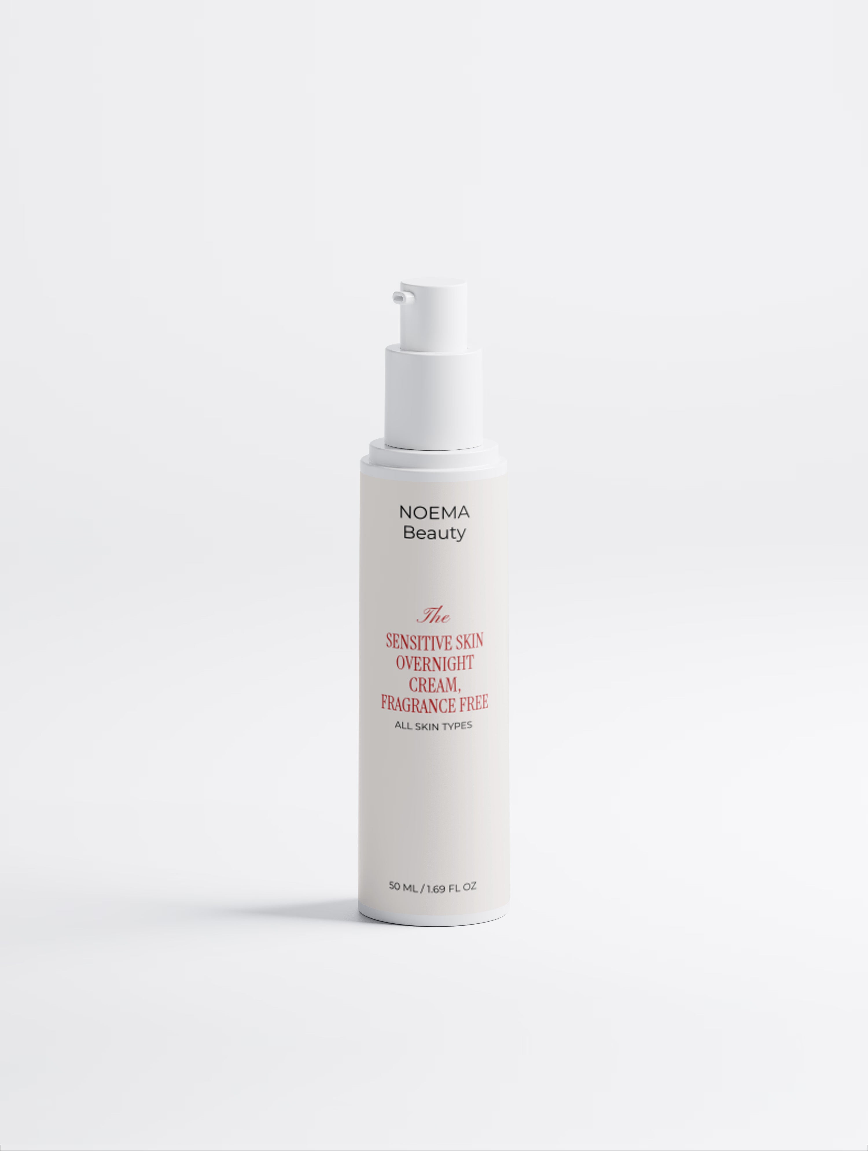 Sensitive Skin Overnight Cream, Fragrance Free